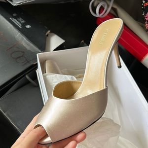 LA PERLA SILK HEELS